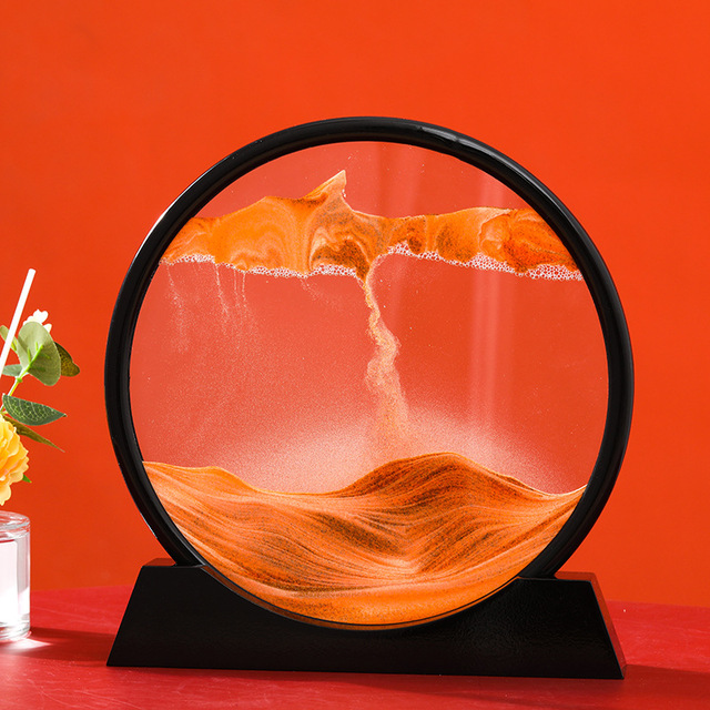 Moving Sand Art - Orange Desert Edition (7 Inch)