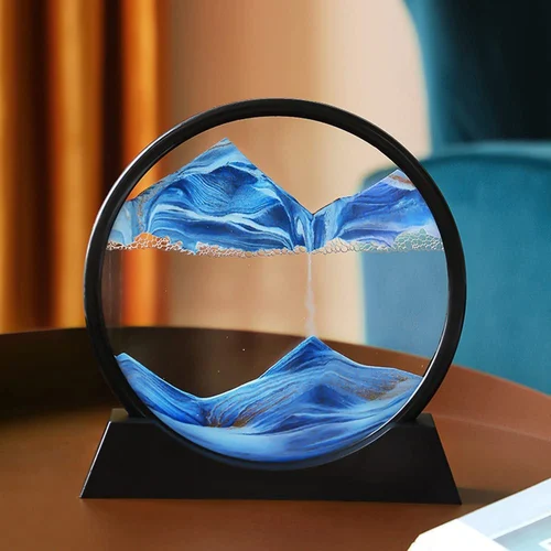 Moving Sand Art - Ocean Blue Edition (7 Inch)
